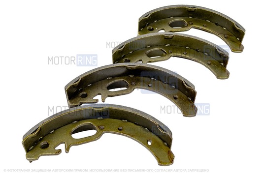 Тормозные колодки задние HOFER под АБС для Лада Калина, Калина 2, Приора, Гранта, Гранта FL, Датсун_1