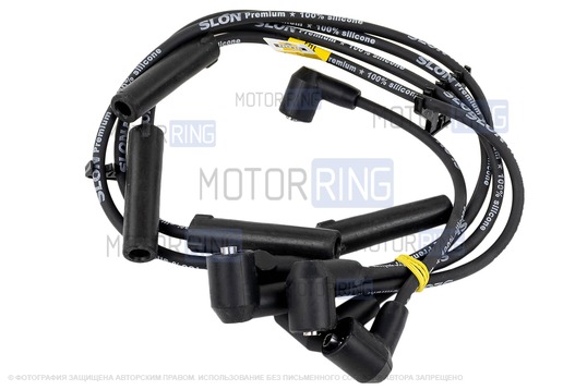 Жгут высоковольтных проводов SLON для карбюраторных ВАЗ 2108-21099, 2110, 2111