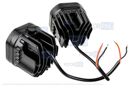 Универсальные светодиодные ПТФ Sal-Man 60W 18000lux дальний свет