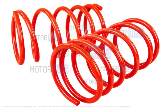 Пружины передней подвески ППРЗ с занижением 90мм для ВАЗ 2110-2112_1
