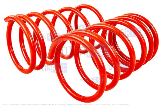 Пружины передней подвески ППРЗ с занижением 90мм для ВАЗ 2110-2112