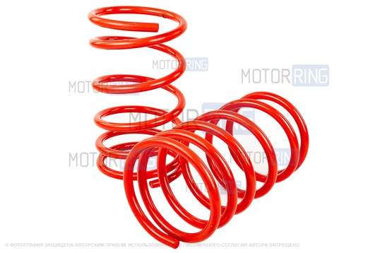 Пружины передней подвески ППРЗ с занижением 90мм для ВАЗ 2110-2112