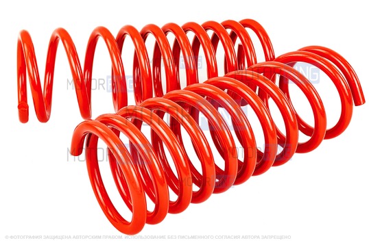 Пружины задней подвески ППРЗ с занижением 90мм для ВАЗ 2110-2112_1