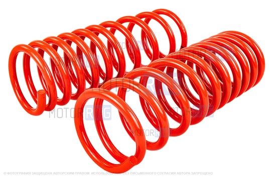 Пружины задней подвески ППРЗ с занижением 70мм для ВАЗ 2110-2112