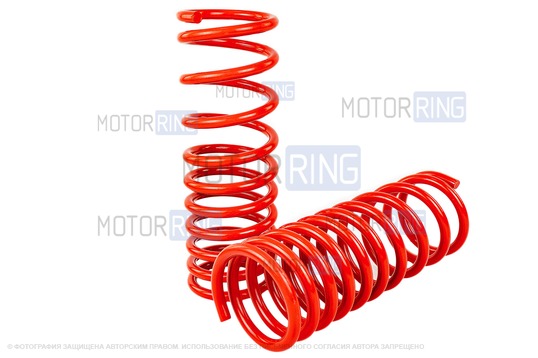 Пружины задней подвески ППРЗ с занижением 70мм для ВАЗ 2110-2112