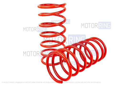 Пружины передней подвески ППРЗ с занижением 50мм для ВАЗ 2110-2112