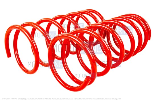 Пружины передней подвески ППРЗ с занижением 30мм для ВАЗ 2110-2112