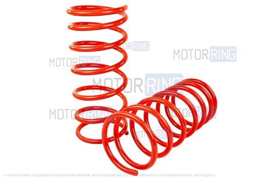 Пружины передней подвески ППРЗ с занижением 30мм для ВАЗ 2110-2112