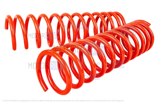 Пружины задней подвески ППРЗ с занижением 30мм для ВАЗ 2110-2112_1