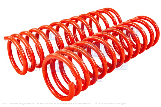 Пружины задней подвески ППРЗ с занижением 30мм для ВАЗ 2110-2112