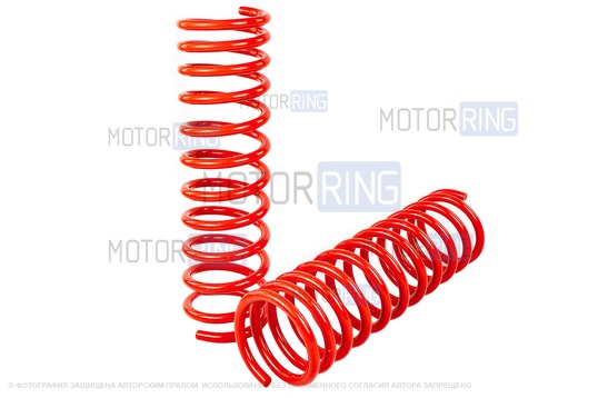 Пружины задней подвески ППРЗ с занижением 30мм для ВАЗ 2110-2112