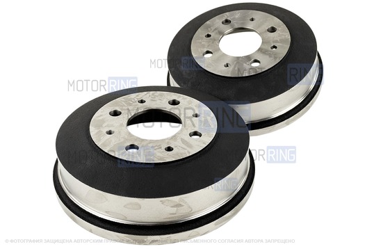 Задние тормозные барабаны ATC для ВАЗ 2108-21099, 2110-2112, 2113-2115, Лада Калина, Калина 2, Приора, Гранта, Датсун_1