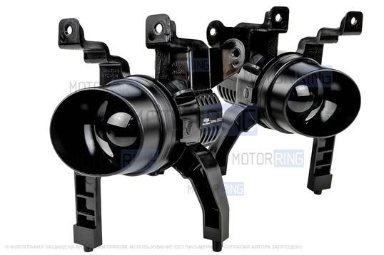 Диодные ПТФ Sal-Man 70W 16000lux (ближний, дальний) для Opel Astra H 2004-2014 г.в., Astra J 2011-2017 г.в., Vectra C 2005-2008 г.в., Zafira B 2005-2014 г.в.