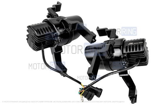 Диодные ПТФ Sal-Man 70W 16000lux (ближний, дальний) для Opel Astra H 2004-2014 г.в., Astra J 2011-2017 г.в., Vectra C 2005-2008 г.в., Zafira B 2005-2014 г.в.