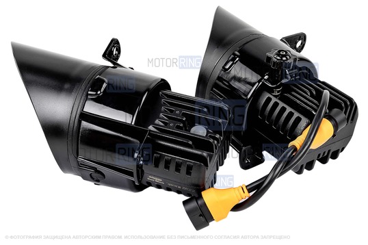 Диодные ПТФ Sal-Man 70W 16000lux для Volkswagen Passat B6 2005-2010 г.в.