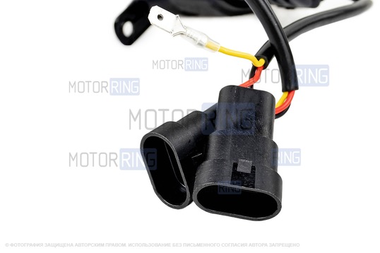 Диодные ПТФ Sal-Man 70W 16000lux (ближний, дальний) для Volkswagen Passat B6 2005-2010 г.в.