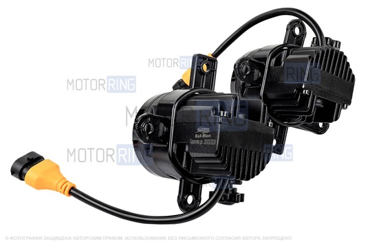 Диодные ПТФ Sal-Man 60W 13000lux для Haval F7, F7x 2018-2024 г.в., Dargo 2022-2025 г.в.