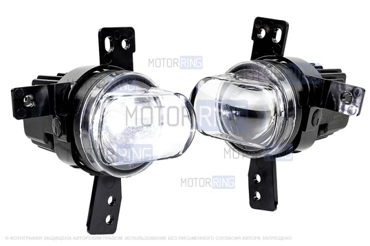 Диодные ПТФ Sal-Man 60W 13000lux для Haval Dargo X 2022-2025 г.в._1