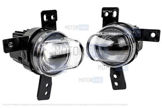 Диодные ПТФ Sal-Man 60W 13000lux для Haval Dargo X 2022-2025 г.в.