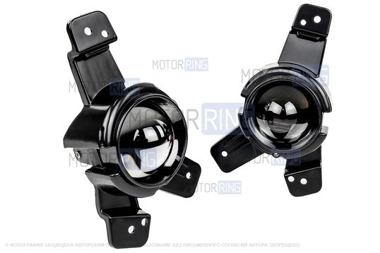 Диодные ПТФ Sal-Man 60W 13000lux для KIA Rio X-Line 2017-2020 г.в.