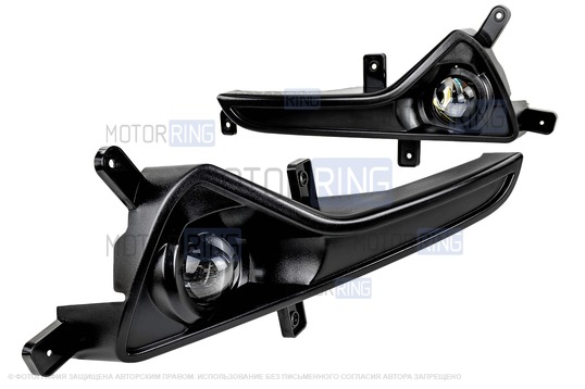 Диодные ПТФ Sal-Man 60W 13000lux для KIA Sportage 3 2010-2016 г.в.