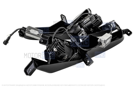 Диодные ПТФ Sal-Man 60W 13000lux (ближний, дальний) для KIA Sportage 3 2010-2016 г.в.