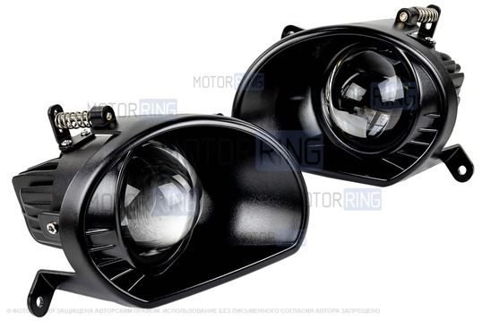 Диодные ПТФ Sal-Man 60W 13000lux для Audi Q7 2005-2015 г.в., A8 2003-2010 г.в., A6 2003-2008 г.в.