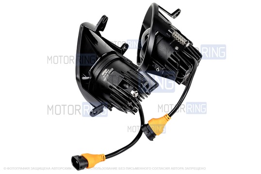 Диодные ПТФ Sal-Man 60W 13000lux для Audi Q7 2005-2015 г.в., A8 2003-2010 г.в., A6 2003-2008 г.в.