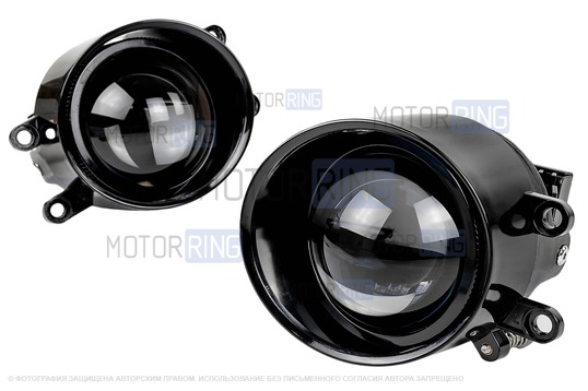 Диодные ПТФ Sal-Man 70W 16000lux (ближний, дальний) для Lexus, Toyota