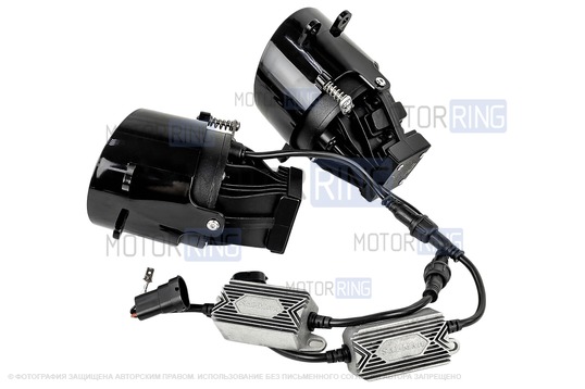 Диодные ПТФ Sal-Man 70W 16000lux (ближний, дальний) для Lexus, Toyota