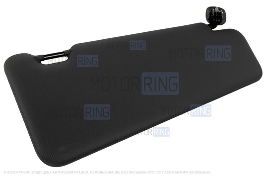 Солнцезащитные черные козырьки с зеркалами для Лада Икс Рей