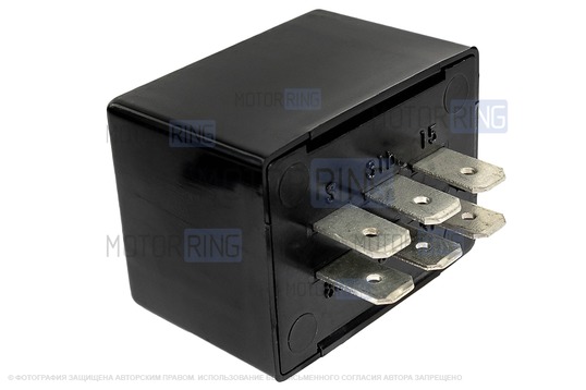 Реле дворников с регулируемой паузой для ВАЗ 2108-21099 со старым блоком, 2110-2112, Шевроле Нива