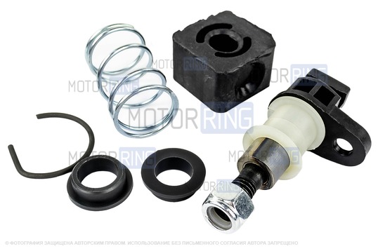 Ремкомплект кулисы КПП старого образца с демпфером для ВАЗ 2110-2112, Лада Приора до 2010 г.в.