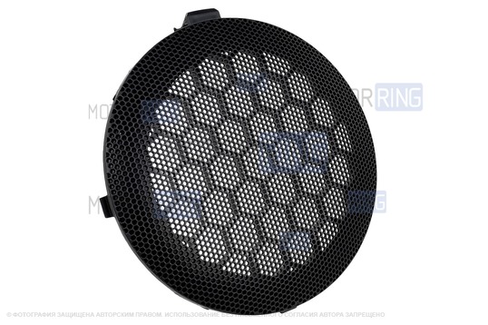 Решетки (сетки) динамиков на обивку дверей (2шт) для Лада Ларгус, Ларгус FL, Renault Logan, Sandero, Duster