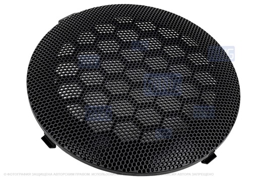 Решетки (сетки) динамиков на обивку дверей (4шт) для Лада Ларгус, Ларгус FL, Renault Logan, Sandero, Duster