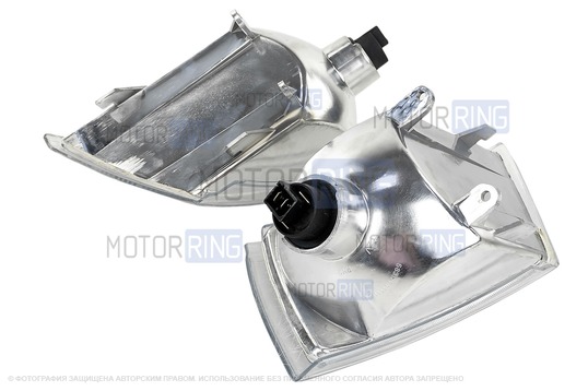 Поворотники белые ML под оптику Киржач для ВАЗ 2110-2112