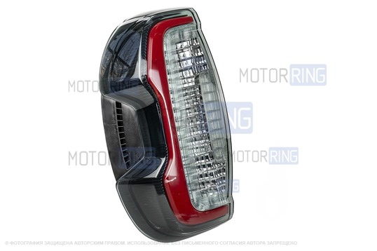 Аналоговый левый задний фонарь образца 2021 года с тонированным стеклом для Шевроле Нива, Лада Нива Тревел