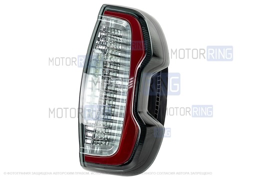 Аналоговый правый задний фонарь образца 2021 года с тонированным стеклом для Шевроле Нива, Лада Нива Тревел