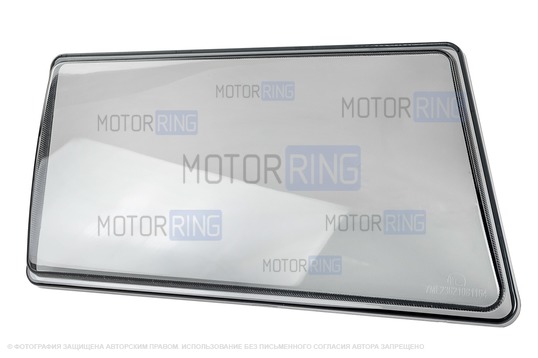 Тонированное гладкое оргстекло левой фары для ВАЗ 2108-21099_1