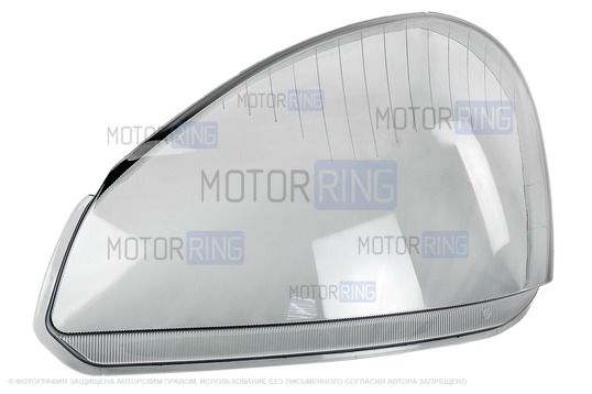 Тонированные оргстекла фар для Лада Приора