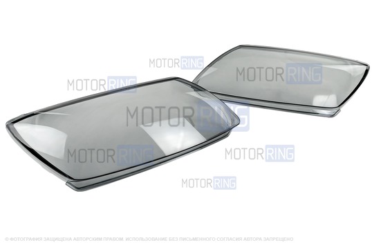 Тонированные оргстекла фар для Лада Гранта_1