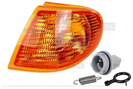 Поворотник левый оранжевый (желтый) ML для ВАЗ 2113-2115 с фарами Bosch_1