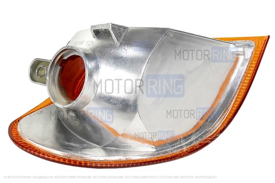 Поворотник правый оранжевый (желтый) ML для ВАЗ 2113-2115 с фарами Bosch