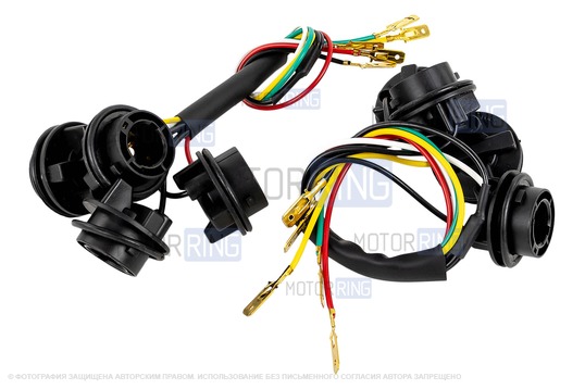 Задние фонари с белой и красной полосой для ВАЗ 2106, Лада Нива 4х4 (старого образца)