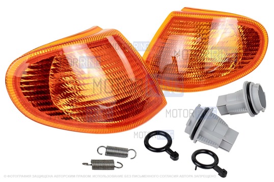 Оранжевые (желтые) поворотники ML под оптику Bosch для ВАЗ 2113-2115_1