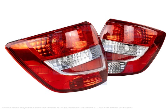 Аналоговые корпуса задних фонарей для Лада Гранта, Гранта FL седан_1