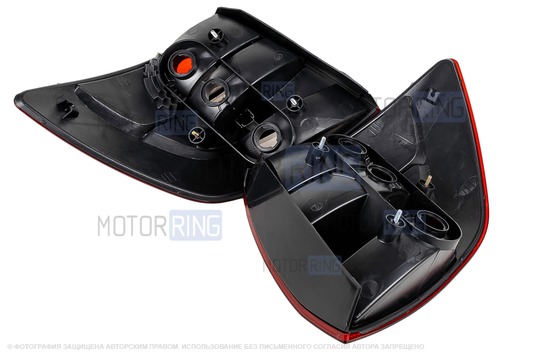 Аналоговые корпуса задних фонарей для Лада Гранта, Гранта FL седан