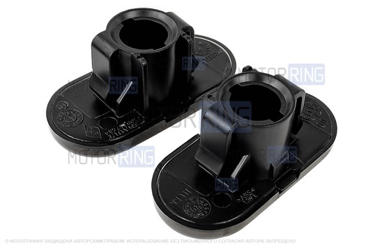 Тонированные указатели поворота ML на крылья (2шт) для Лада Ларгус, Ларгус FL, Renault Duster, Logan, Logan 2, Sandero, Sandero 2