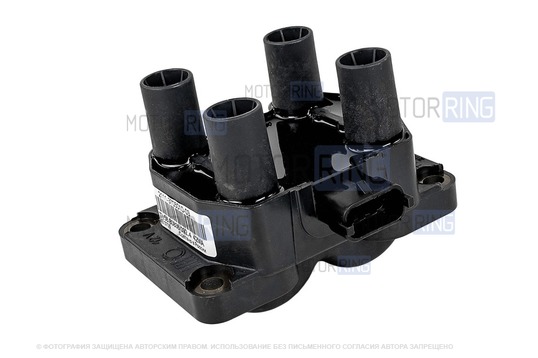 Катушка зажигания Federal Reserve четырехвыводная для 8 кл ВАЗ 2110-2112, 2113-2115. Лада Приора, Калина, Калина 2, Гранта, ГАЗ Газель, Соболь_1