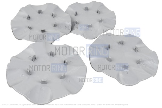 Колпаки колесных дисков (4шт) для Шевроле Нива